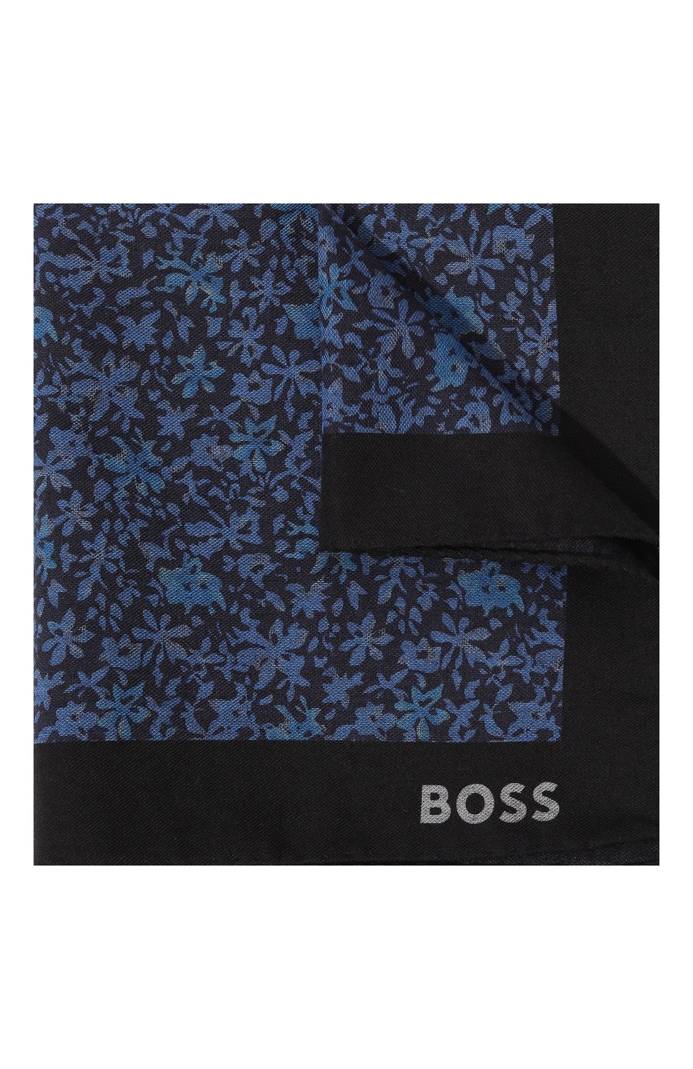  Платок из хлопка и шерсти BOSS, арт. 50499597, фото 1