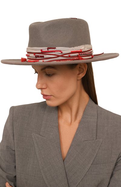 Фетровая шляпа fedora nesesser COCOSHNICK HEADDRESS, арт. FEDORANESESSER, фото 2