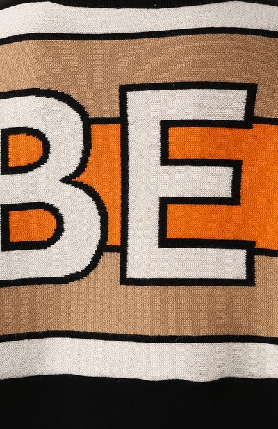 Хлопковый свитер BURBERRY, арт. 8024460, фото 5