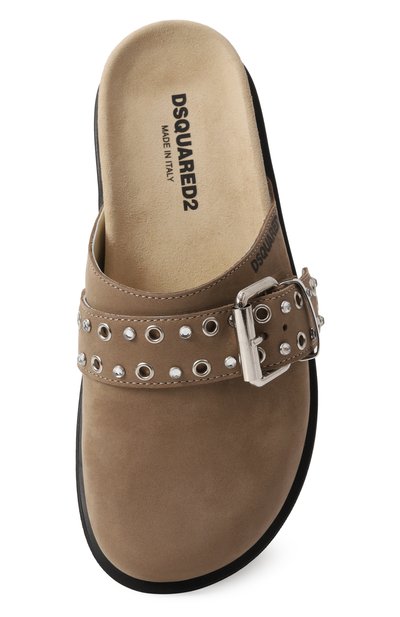 Замшевые сабо DSQUARED2, арт. 80189/VAR2/36-40, фото 4