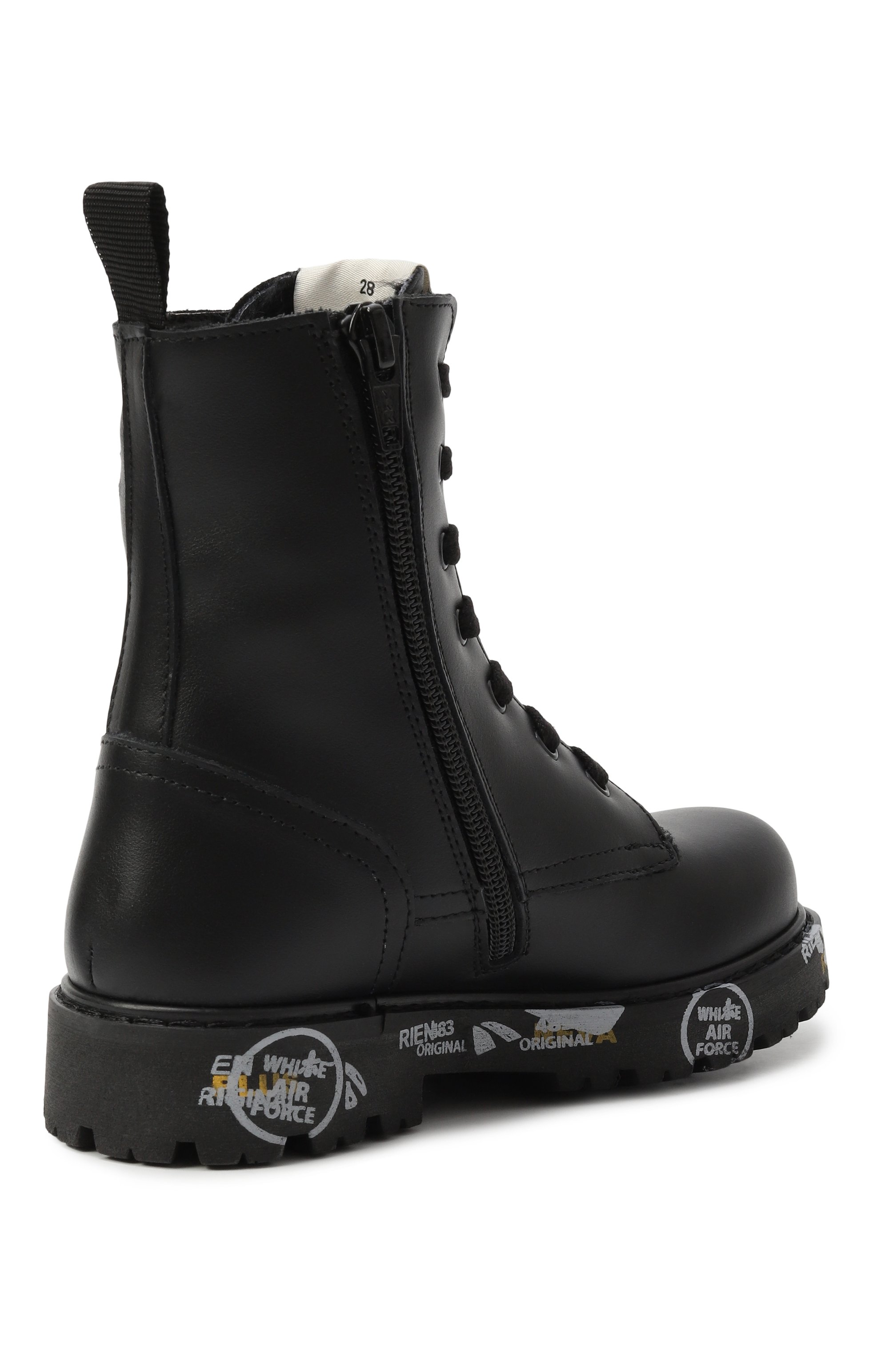 Кожаные ботинки urban PREMIATA WILL BE черного цвета по цене 23800 руб., арт. 32M219487/HI URBAN M/27-35, фото 3 Кожаные ботинки urban PREMIATA WILL BE, арт. 32M219487/HI URBAN M/27-35, фото 3