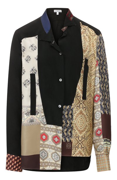 Женская рубашка из вискозы LOEWE, арт. D2199703AK