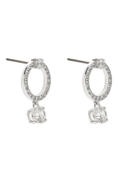 Серьги constella SWAROVSKI серебряного цвета по цене 13700 руб., арт. 5563278, фото 3 Серьги constella SWAROVSKI, арт. 5563278, фото 3