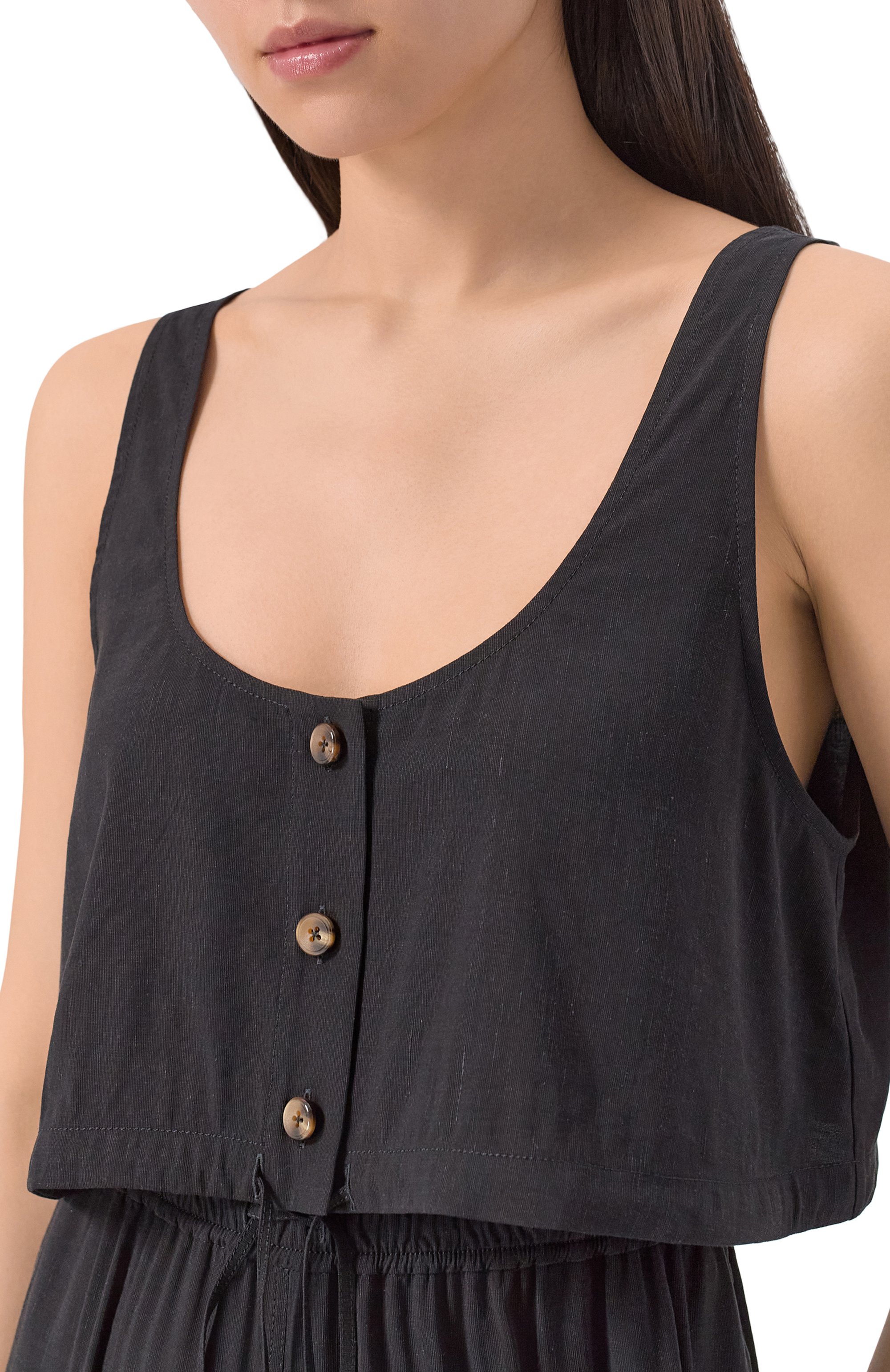 Топ изо льна и вискозы EDOMO, арт. T002112SS25, фото 5