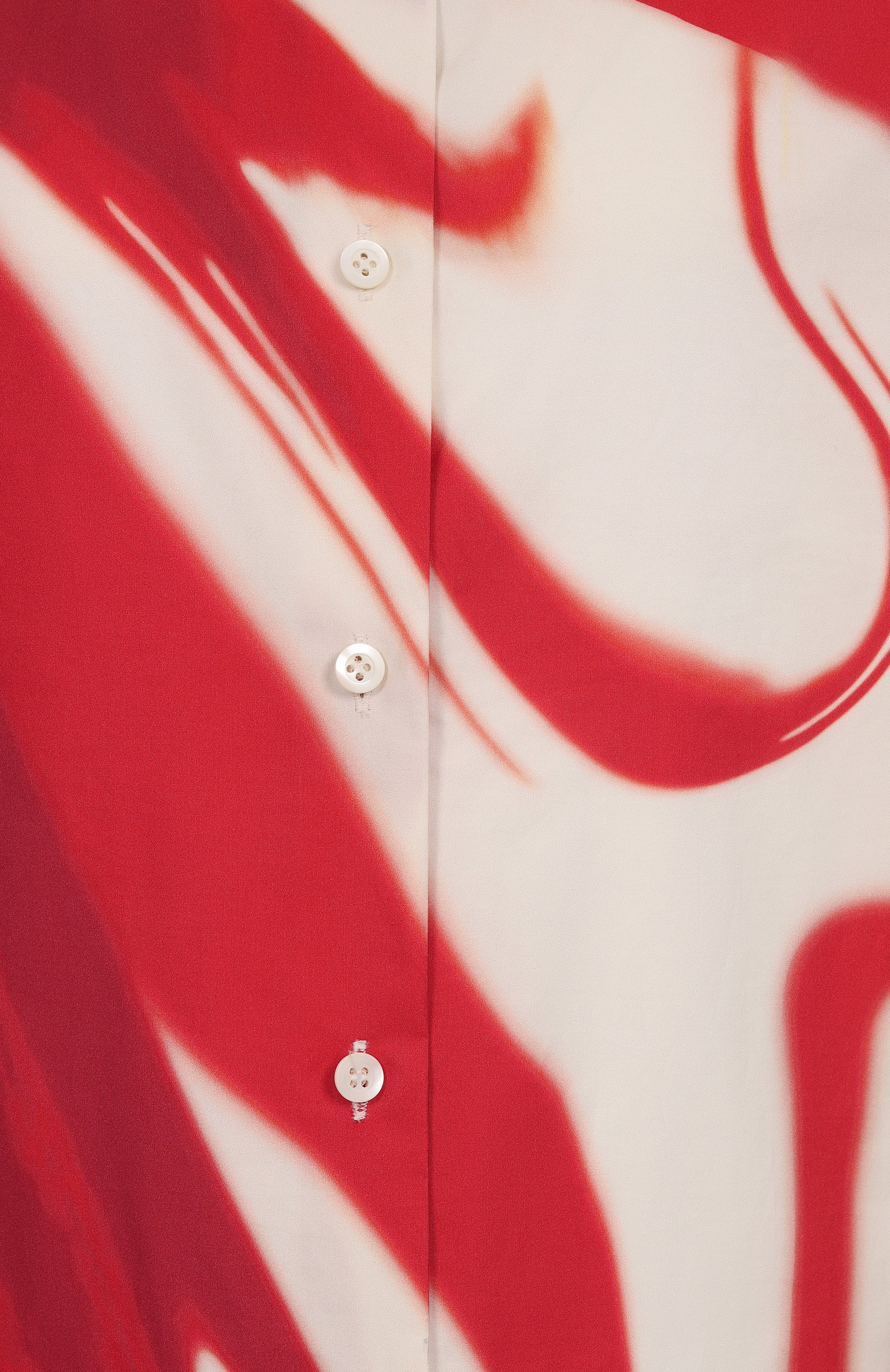 Хлопковая рубашка DRIES VAN NOTEN красного цвета по цене 108500 руб., арт. 251-010713-1036, фото 6 Хлопковая рубашка DRIES VAN NOTEN, арт. 251-010713-1036, фото 6