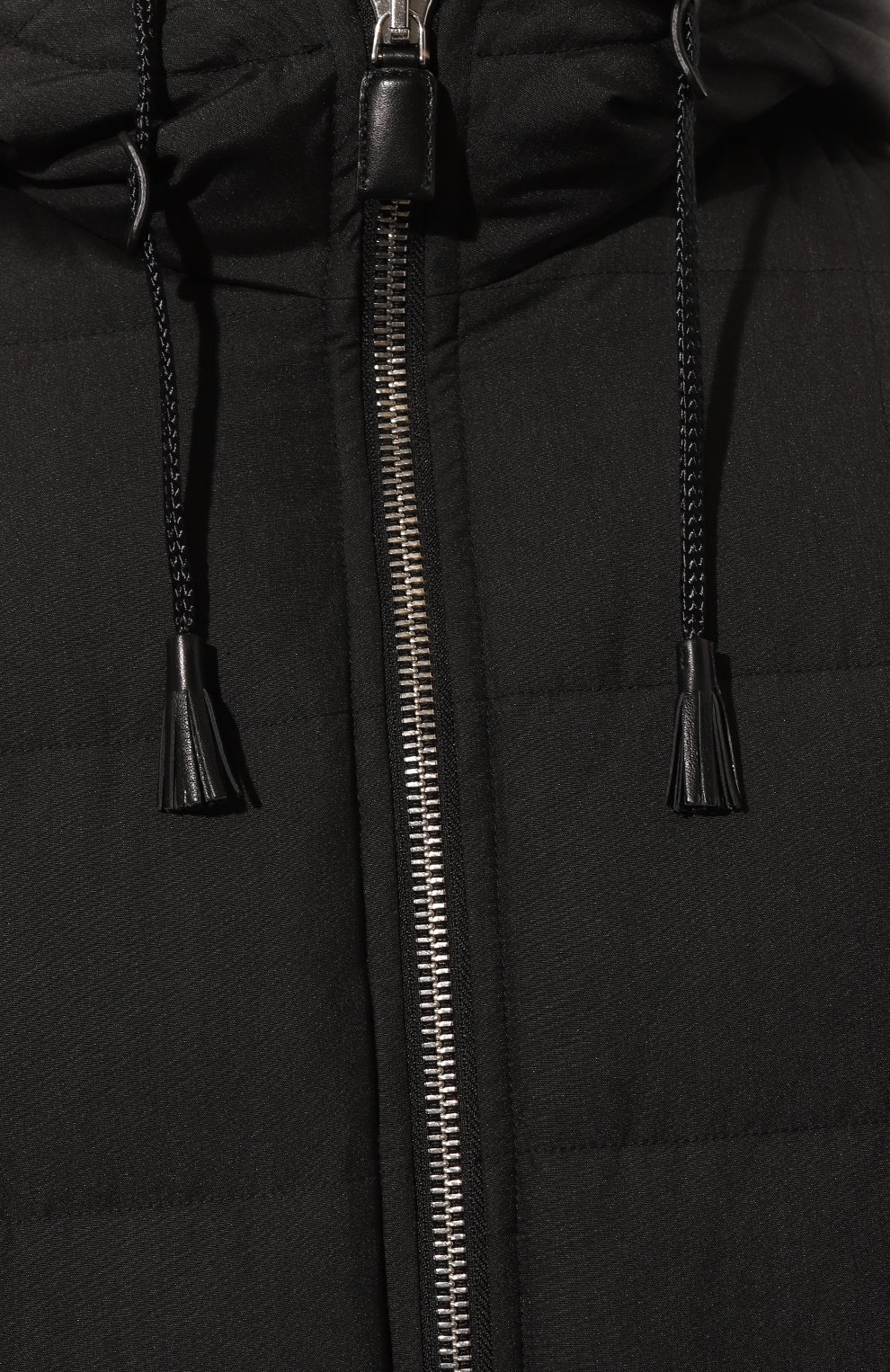 Шелковый пуховик PRADA, арт. SGX176-687-F0308-162, фото 5