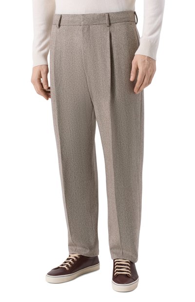 Шерстяные брюки LORO PIANA, арт. FA04578, фото 3