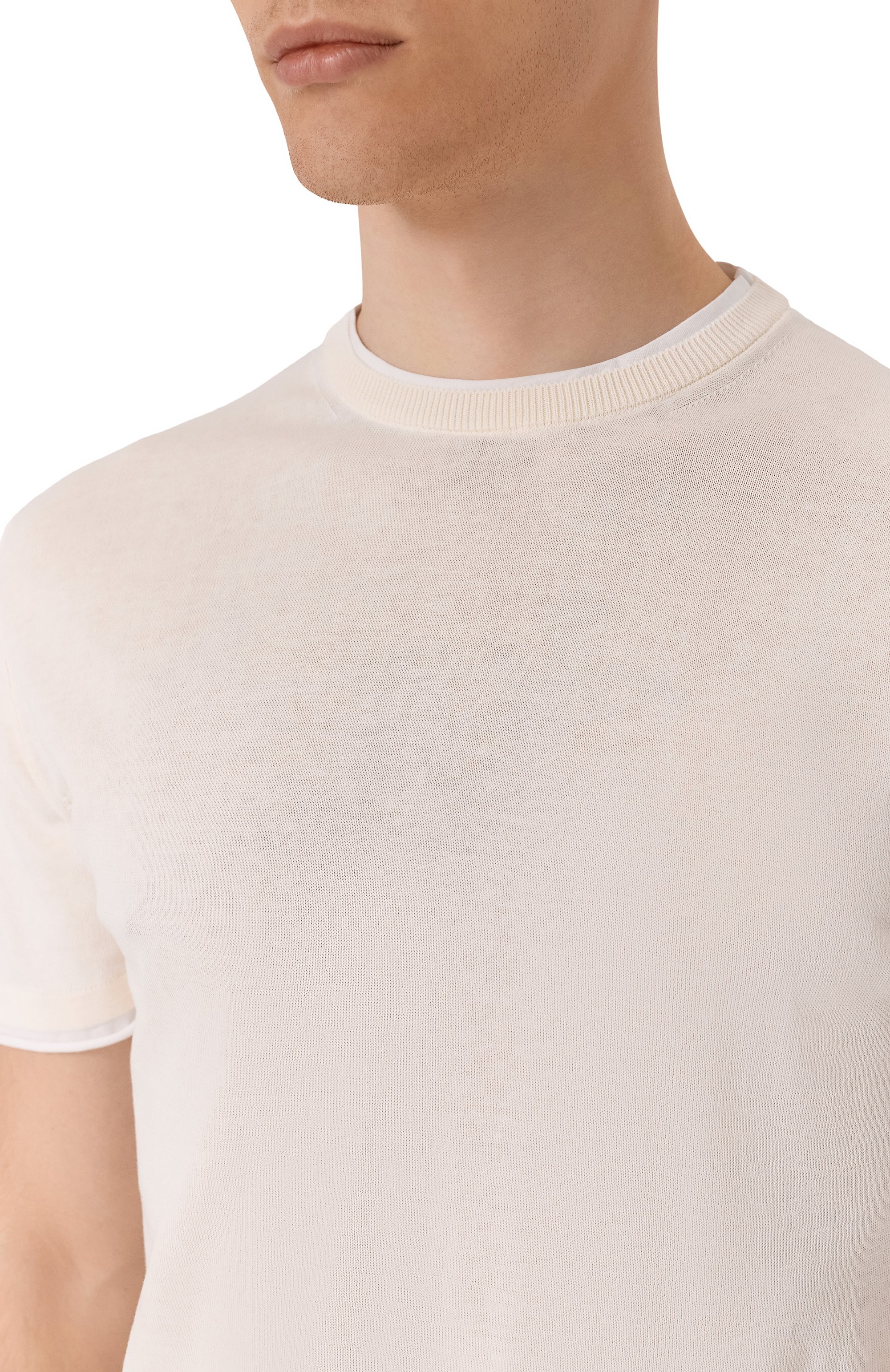 Хлопковый джемпер DANIELE FIESOLI, арт. DF0579, фото 5