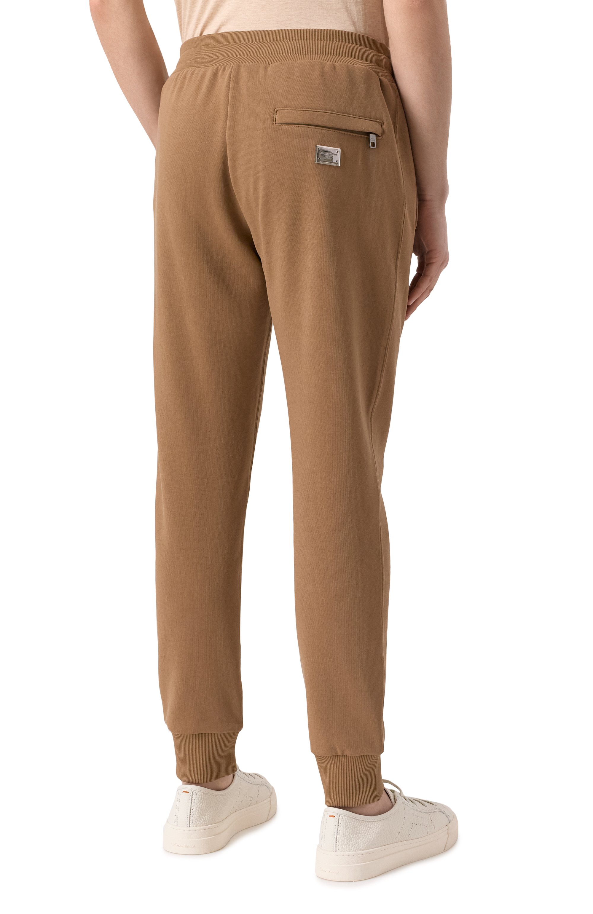 Хлопковые джоггеры DOLCE & GABBANA, арт. GP07TT/G7N7B, фото 4