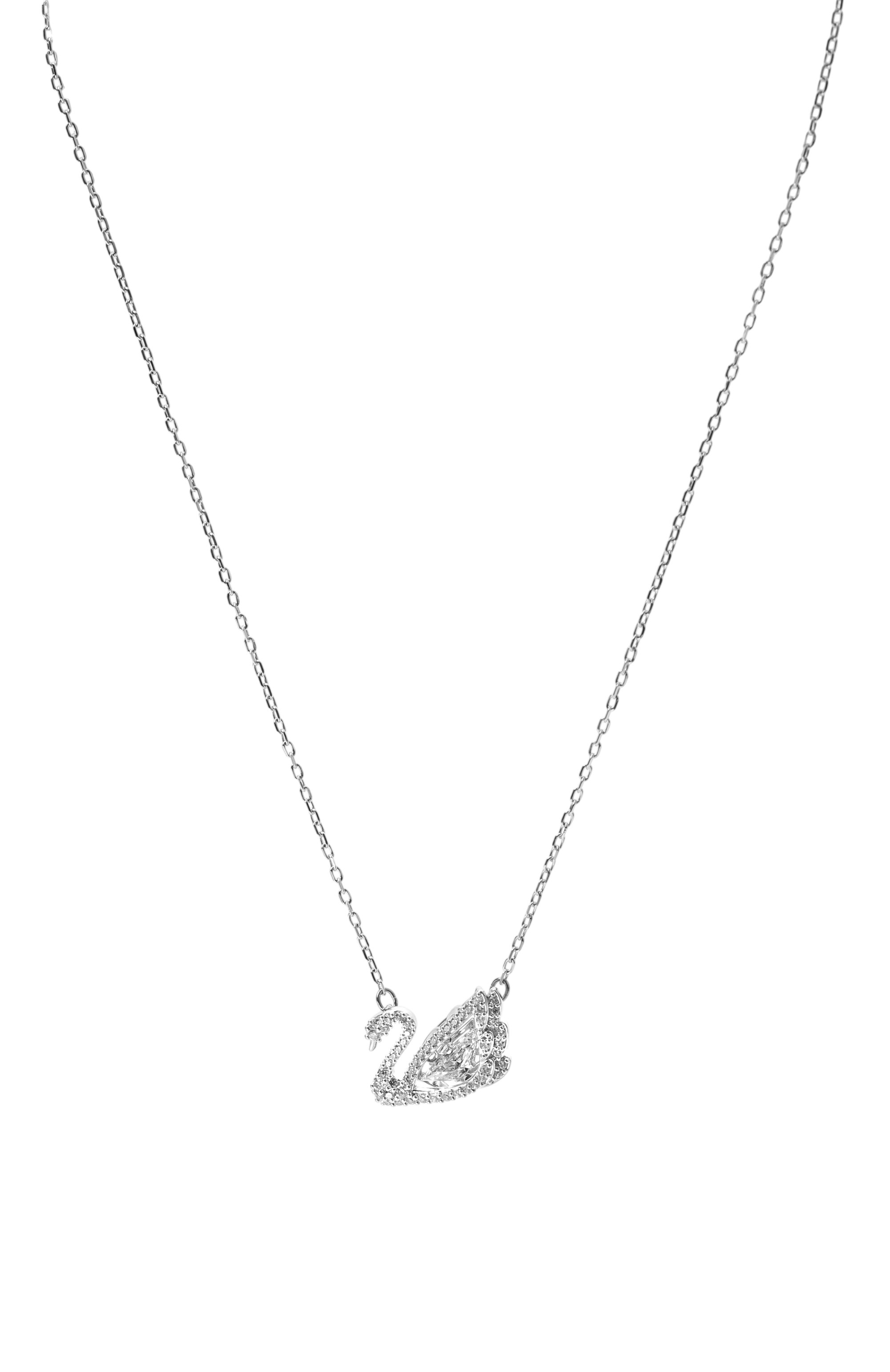 Кулон на цепочке swan SWAROVSKI, арт. 5514421, фото 3