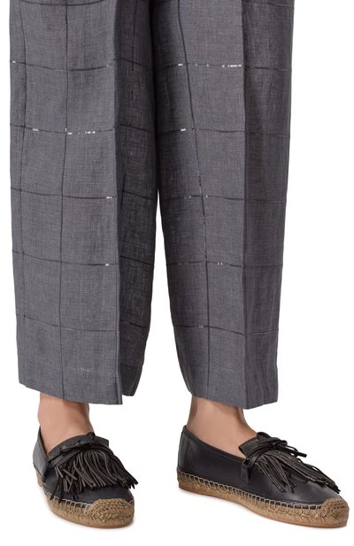 Кожаные эспадрильи ramile BRUNELLO CUCINELLI, арт. MZSKG2884, фото 3