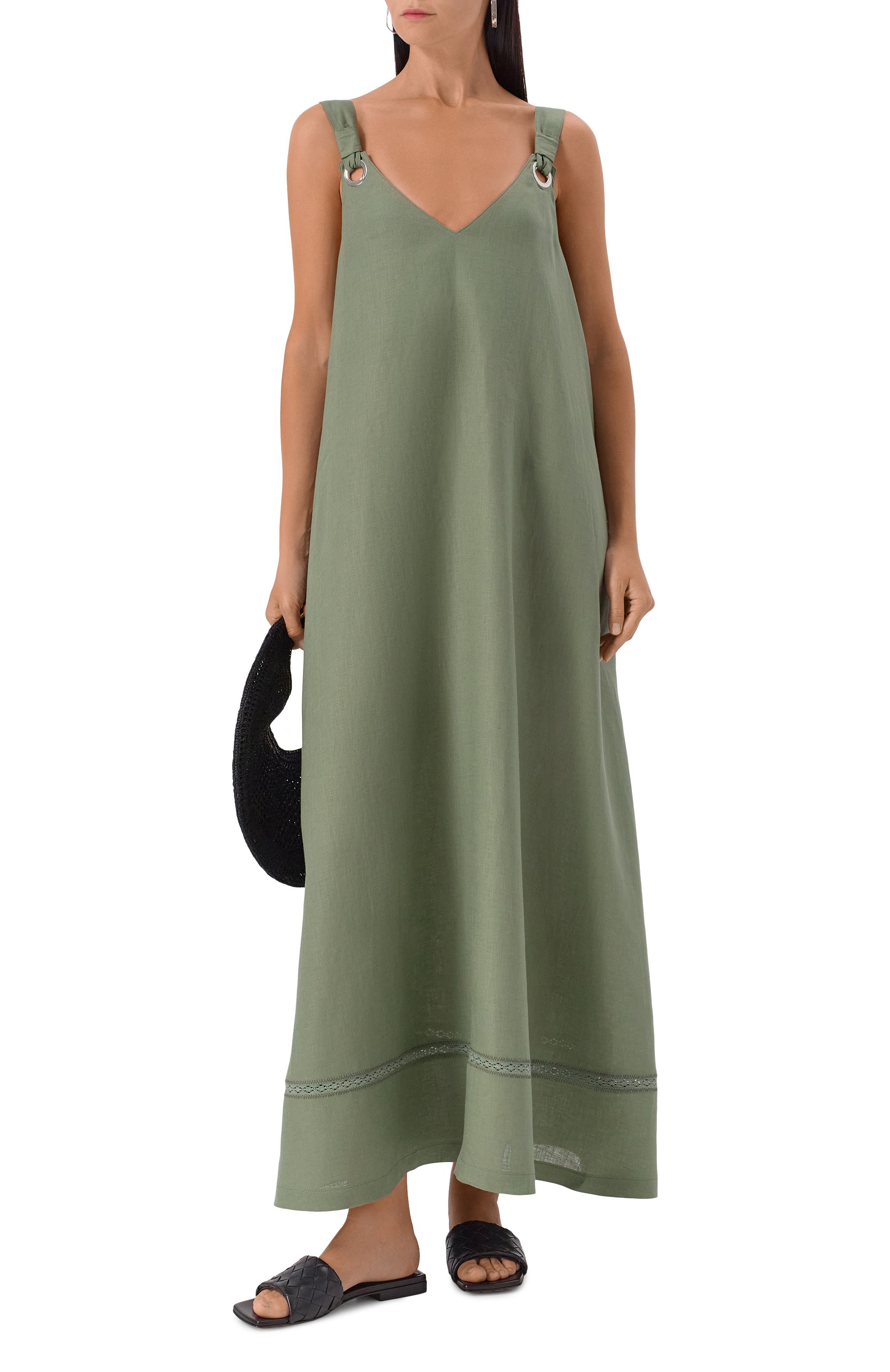 Кожаные шлепанцы parco BOTTEGA VENETA, арт. 837737/V2ED0, фото 2