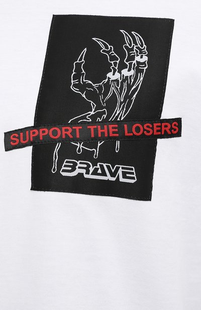 Хлопковый лонгслив DIESEL белого цвета по цене 9950 руб., арт. A02371/0PATI, фото 5 Хлопковый лонгслив DIESEL, арт. A02371/0PATI, фото 5