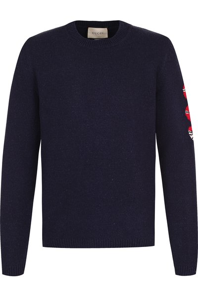 Шерстяной свитер с принтом GUCCI, арт. 522645/X9Y11, фото 1