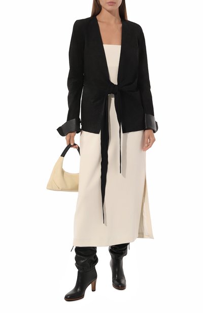 Кожаные сапоги GUCCI, арт. 549680 0QH00, фото 2