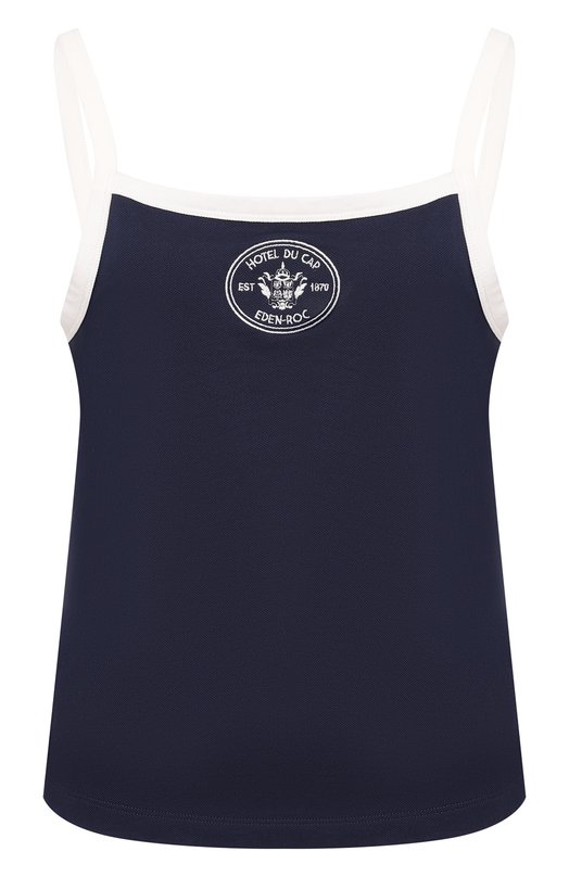 Хлопковая майка Sporty & Rich x Hotel du Cap-Eden-Roc Sporty and Rich T007960666BL107_001 Синий T007960666BL107_001