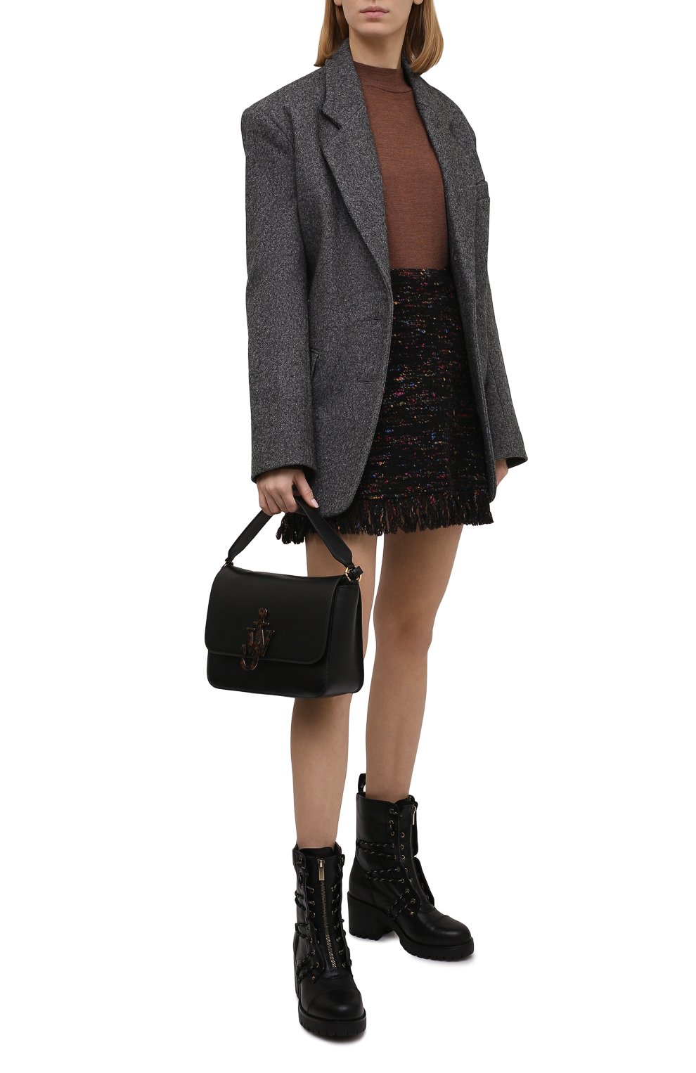 Ботильоны VERSACE JEANS COUTURE, арт. 71VA3S93-F0ND0 MIA DIS. 47 C0ATED BLACK/71570, фото 2