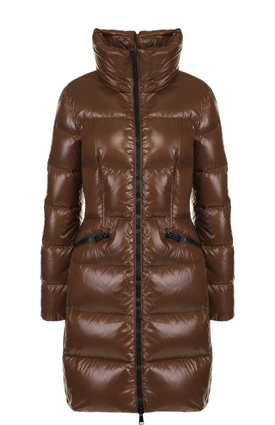 Женский приталенный стеганый пуховик с воротником-стойкой MONCLER, арт. C2-093-49964-05-68950