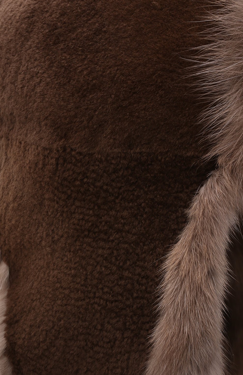 Меховая шапка-ушанка из норки и соболя VICTORIA KUSENKOVA, арт. 320513605227, фото 3