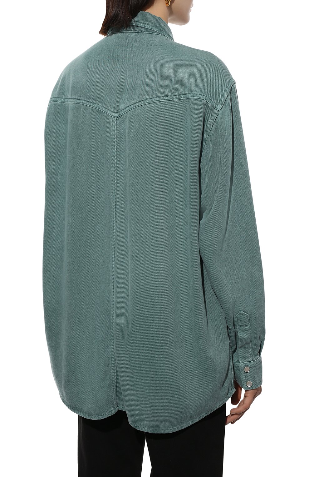 Джинсовая рубашка ISABEL MARANT ETOILE, арт. CH0801-22P021E/TANIAMI, фото 4
