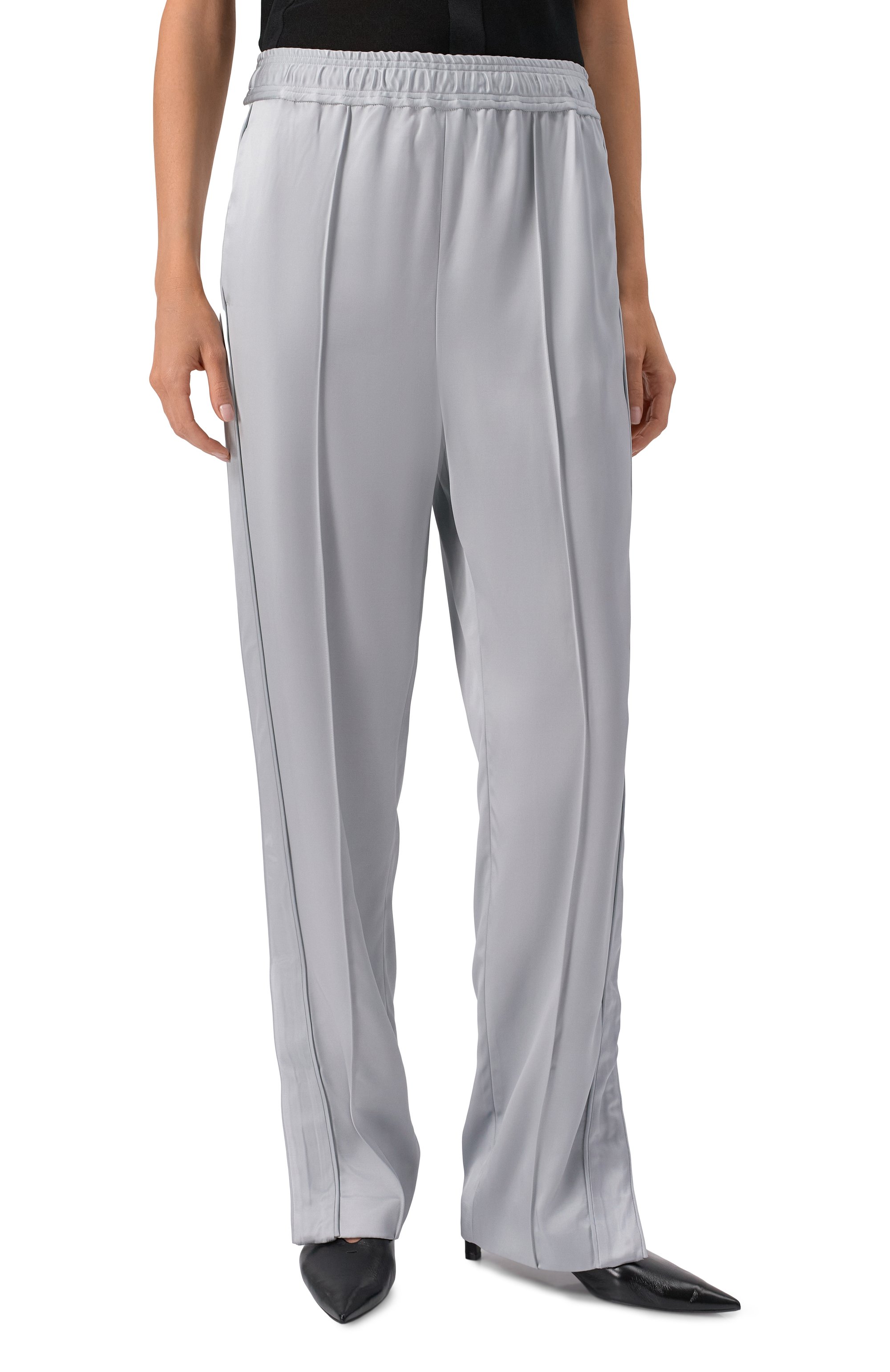 Атласные брюки JIL SANDER, арт. J03KA0309/J65327, фото 3