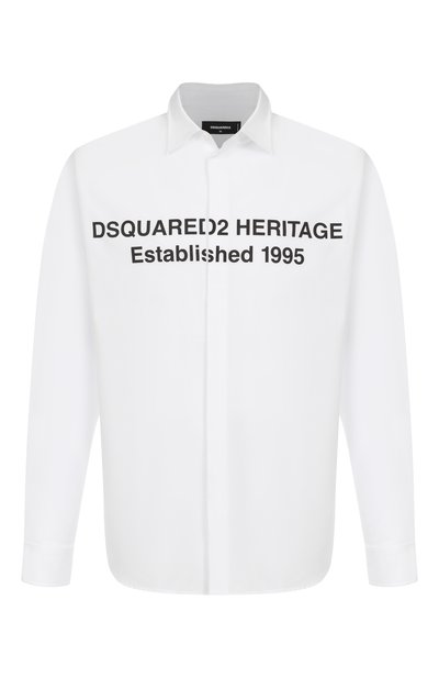 Мужская хлопковая рубашка DSQUARED2, арт. S74DM0949/S36275