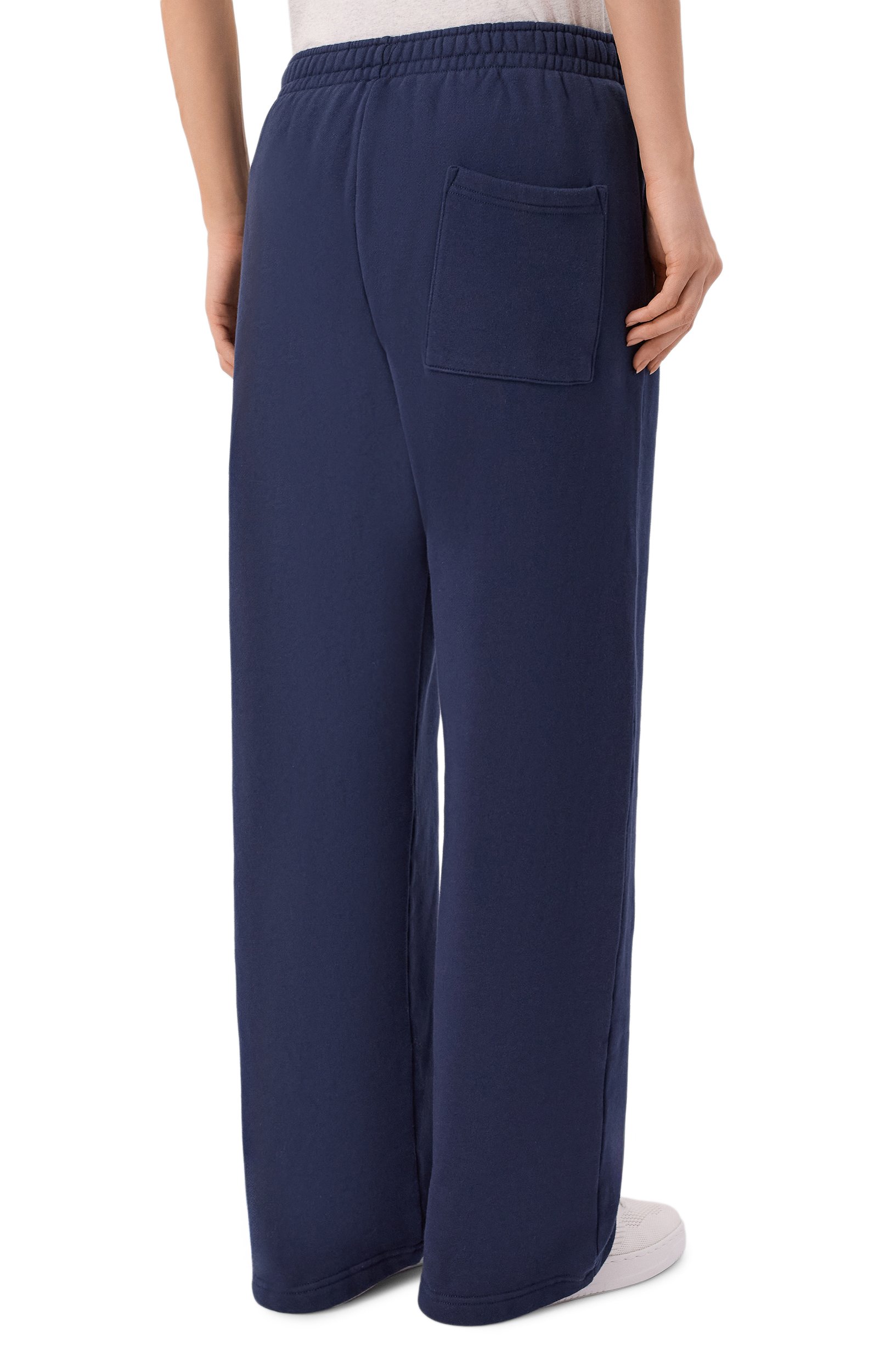 Хлопковые брюки SPORTY AND RICH, арт. PA08884300BL106, фото 4
