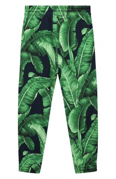 Детские хлопковые джоггеры DOLCE & GABBANA зеленого цвета, арт. L4JPI0/HS7NJ | Фото 2 (Материал внешний: Хлопок; Нос: Не проставлено; Мальчики Кросс-КТ: Джоггеры-одежда; Ростовка одежда: 3 года | 98 см, 8 лет | 128 см, 6 лет | 116 см, 5 лет | 110 см, 10 - 11 лет | 140 - 146см, 12 лет | 152 см, 13 - 15 лет | 158 см, 2 года | 92 см, 4 года | 104 см)