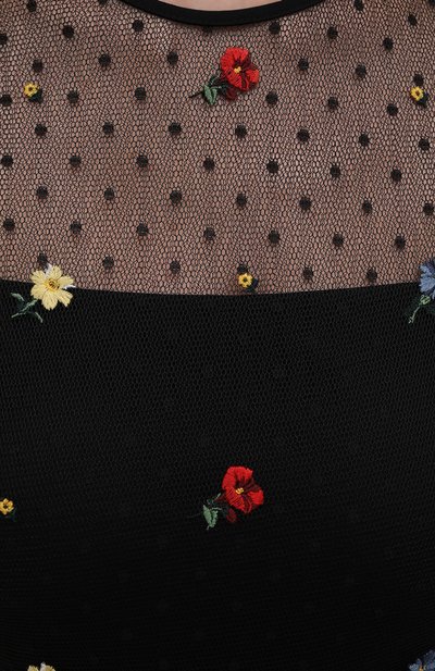 Платье REDVALENTINO черного цвета по цене 135000 руб., арт. WR3VA18N/632, фото 5 Платье REDVALENTINO, арт. WR3VA18N/632, фото 5