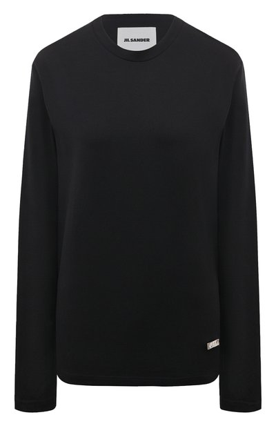 Женская хлопковый лонгслив JIL SANDER, арт. J02GC0110/J20073