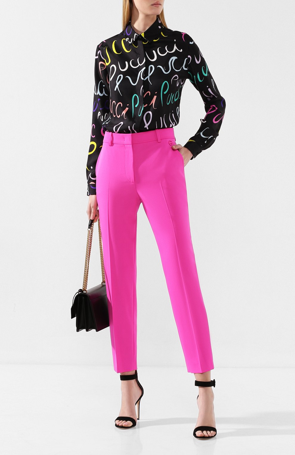 Шерстяные брюки EMILIO PUCCI, арт. 9RRT51/9R605, фото 2
