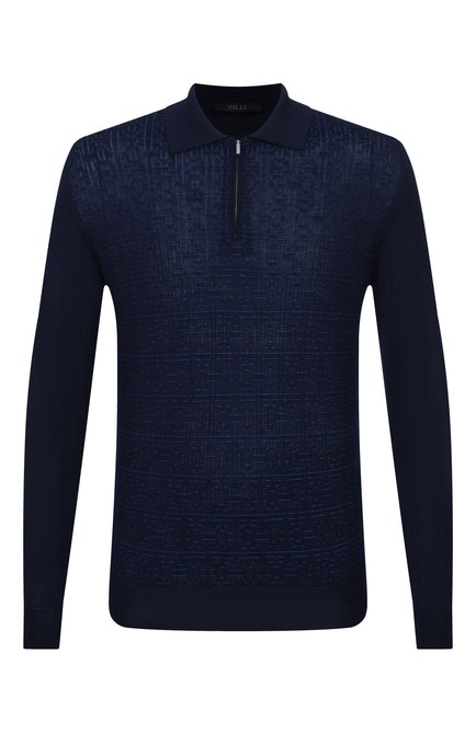 Мужское поло из кашемира и шелка ZILLI, арт. KZP001M0330VMSH00