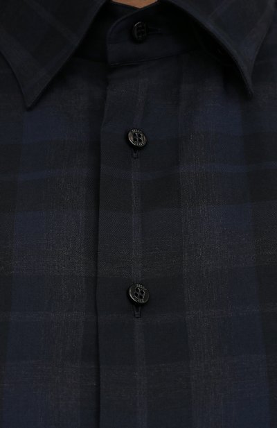 Хлопковая рубашка ZILLI, арт. MFW-21011-186/ZS5210/45-49, фото 5