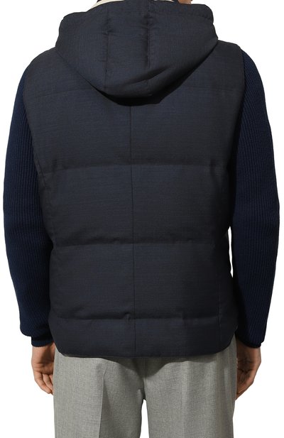 Пуховый жилет BRUNELLO CUCINELLI, арт. MB4071716, фото 4