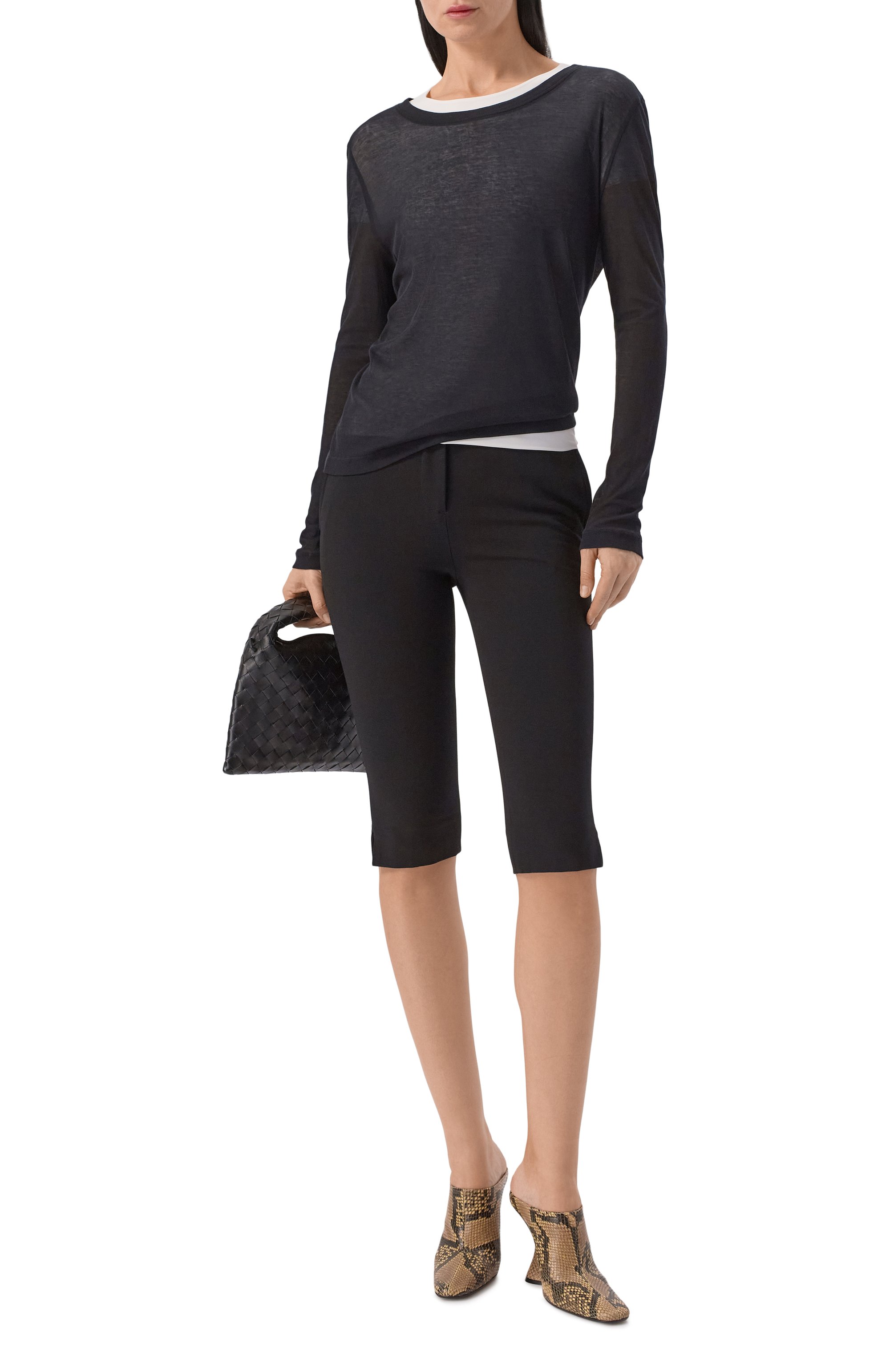 Хлопковый лонгслив CO, арт. 1091NCR-C0RE, фото 2