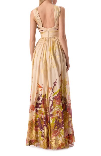 Шелковое платье ZUHAIR MURAD, арт. RDR25059/CHSI032, фото 4