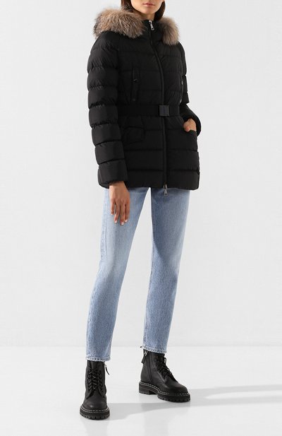 Пуховик moncler clion MONCLER черного цвета по цене 196500 руб., арт. E2-093-46312-25-C0059, фото 2 Пуховик moncler clion MONCLER, арт. E2-093-46312-25-C0059, фото 2