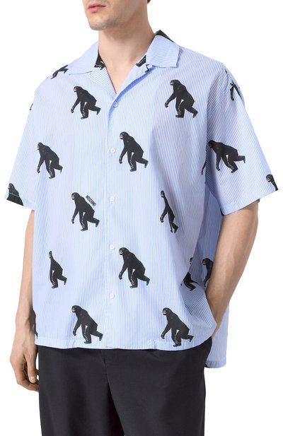 Хлопковая рубашка MOSCHINO, арт. A0226/0258, фото 3