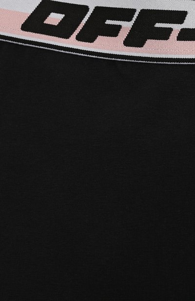 Хлопковые легинсы OFF-WHITE, арт. 0GCD003C99JER001, фото 3