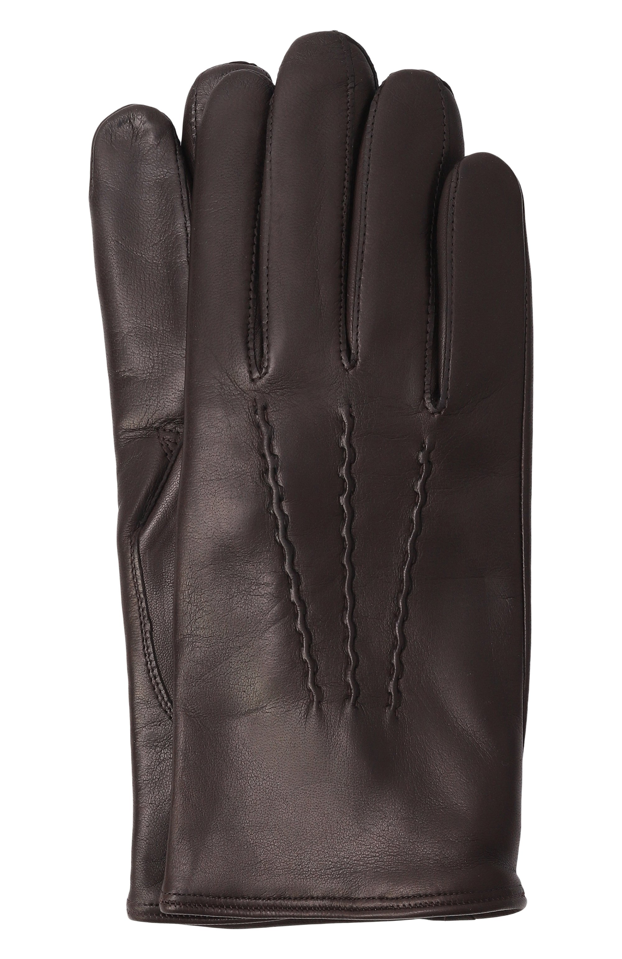 Кожаные перчатки MVST, арт. SG12/325BM 4020/NAPPA CASH LINED, фото 1