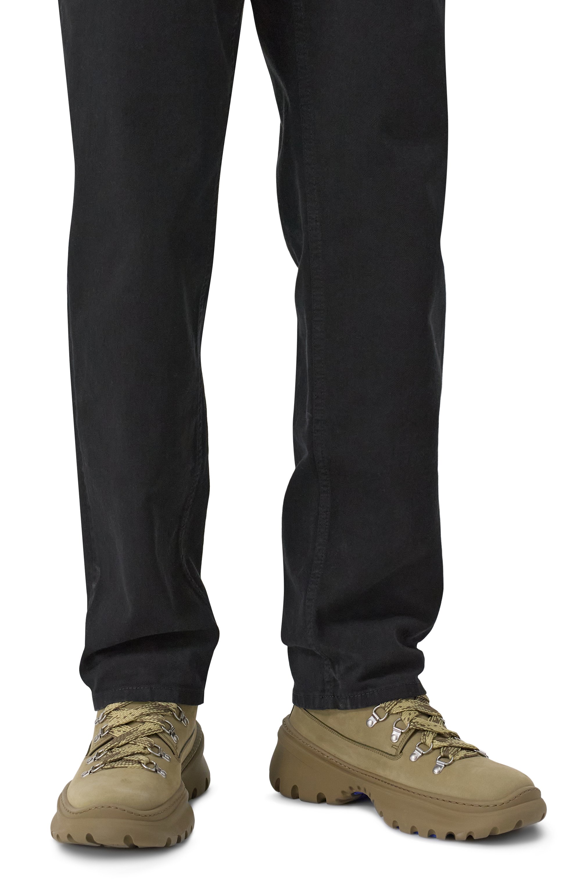 Хайкеры scoot из нубука BURBERRY, арт. 8102518, фото 3