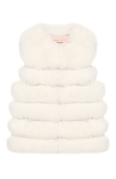 Меховой жилет YVES SALOMON ENFANT, арт. 20WEG319XXRDXX/8-10, фото 1