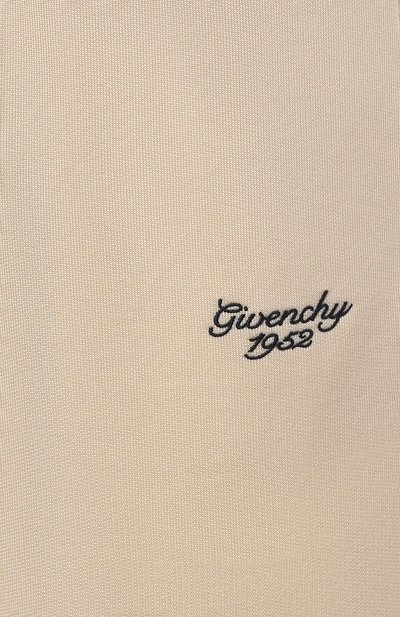 Джоггеры из вискозы и хлопка GIVENCHY кремового цвета по цене 163000 руб., арт. BM51GK/3YMB, фото 5 Джоггеры из вискозы и хлопка GIVENCHY, арт. BM51GK/3YMB, фото 5