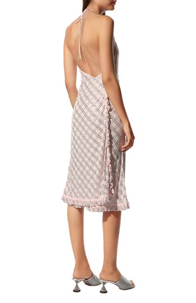 Платье из вискозы MIU MIU, арт. MF4481-1Z8E-F0384, фото 4