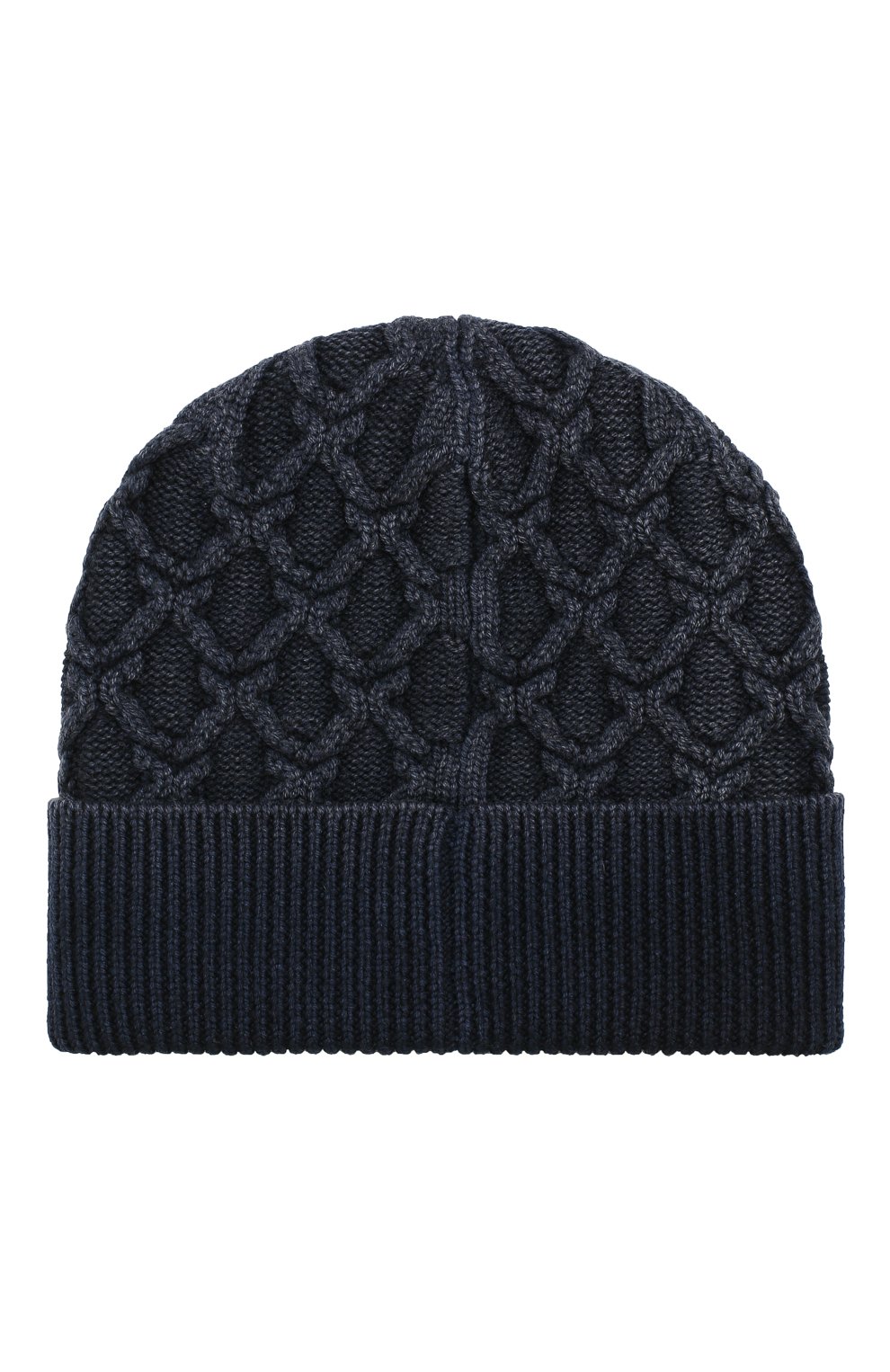 Шерстяная шапка фактурной вязки MONCLER, арт. D2-091-99213-00-969AW, фото 2