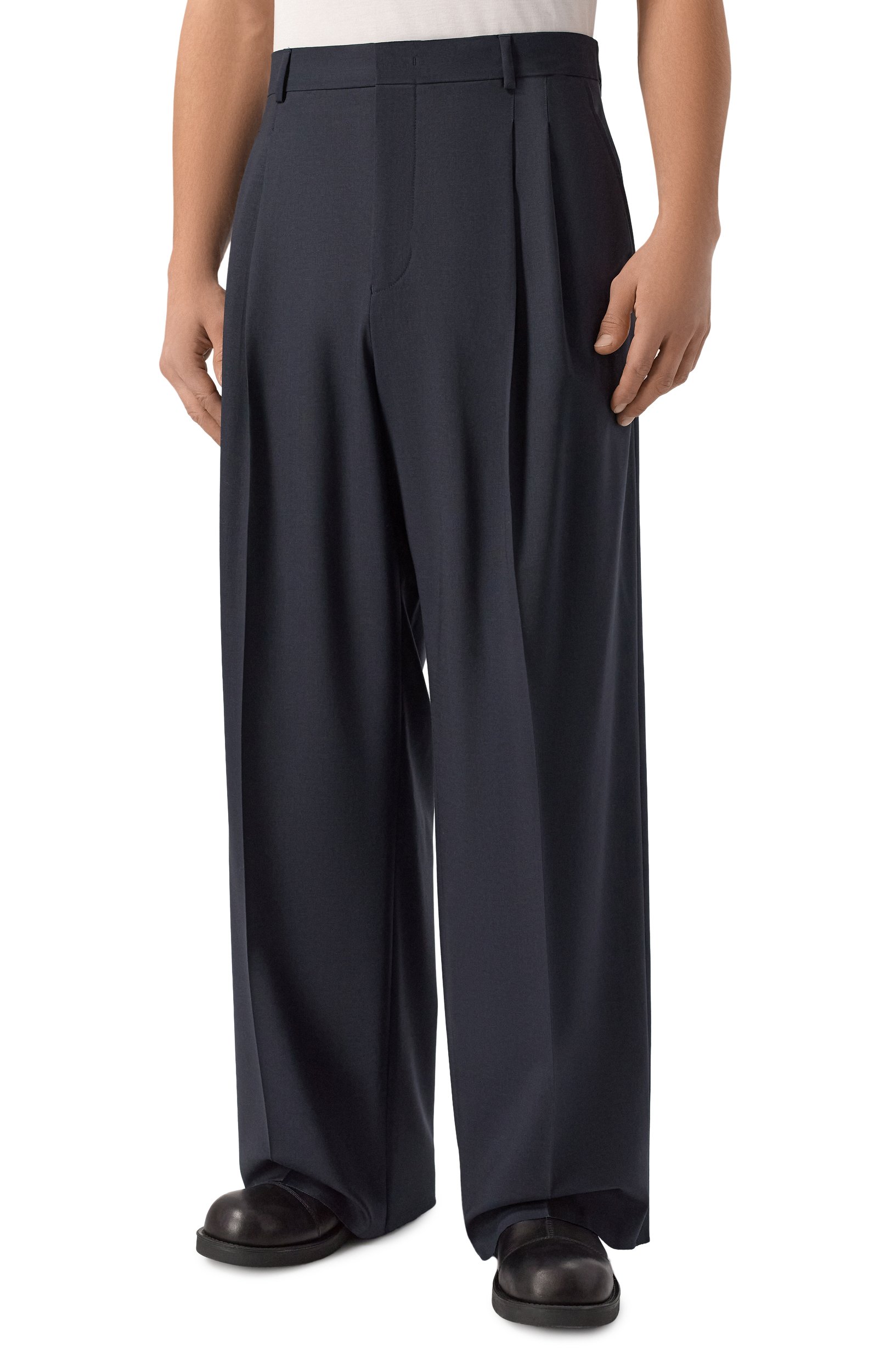 Шерстяные брюки EMPORIO ARMANI, арт. EM007123/TE19332, фото 3