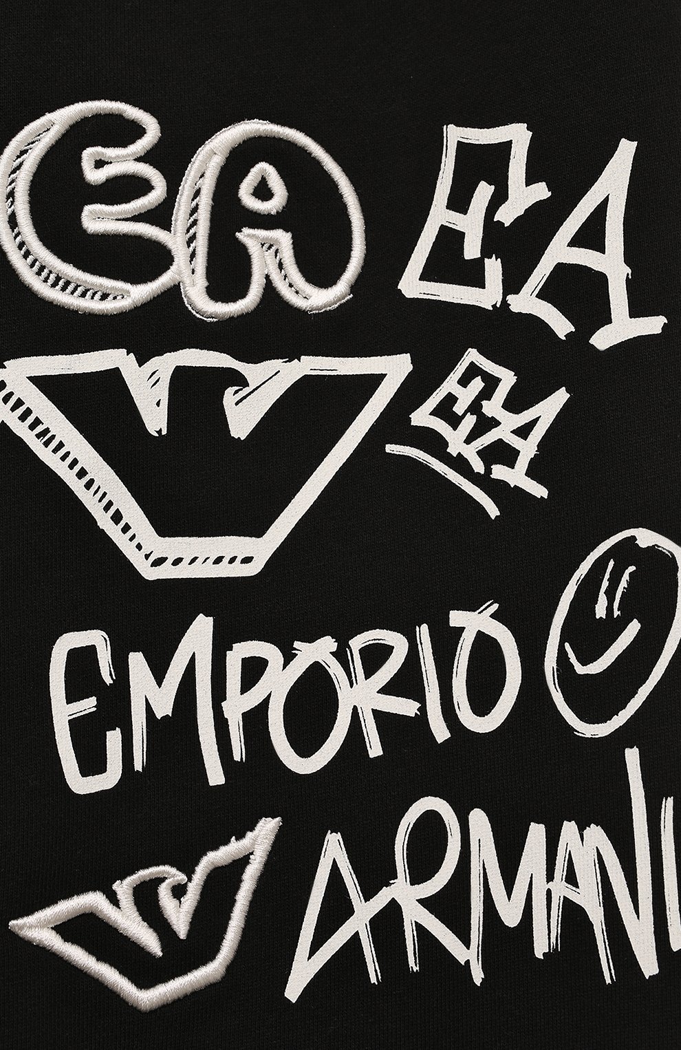 Хлопковые джоггеры EMPORIO ARMANI, арт. EB000020/AF10381, фото 3