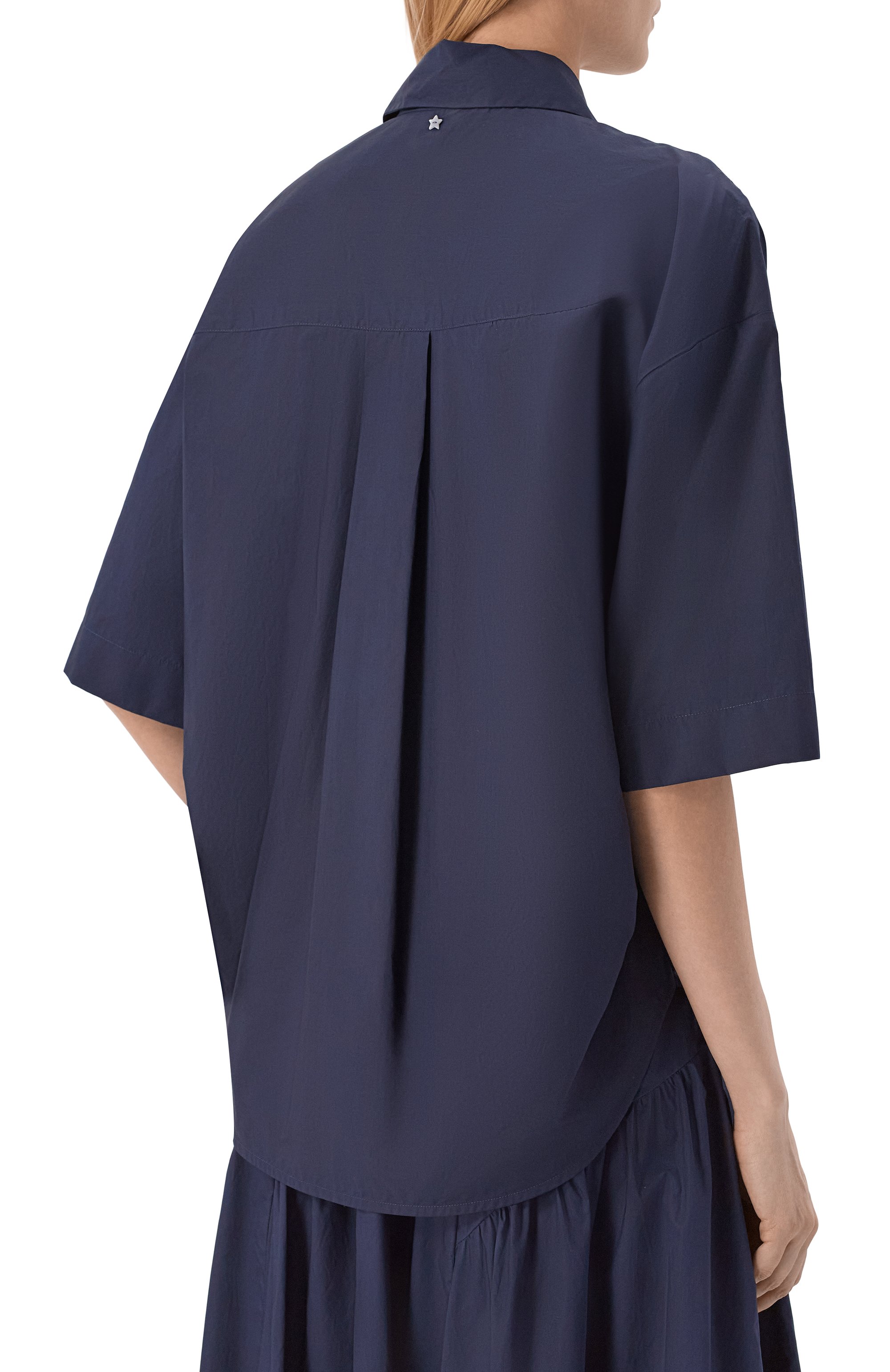 Хлопковая рубашка LORENA ANTONIAZZI, арт. E2640CA01V/5278, фото 4