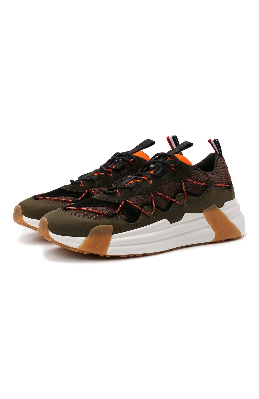 Комбинированные кроссовки compassor MONCLER, арт. G2-09A-4M743-00-02SY9, фото 1