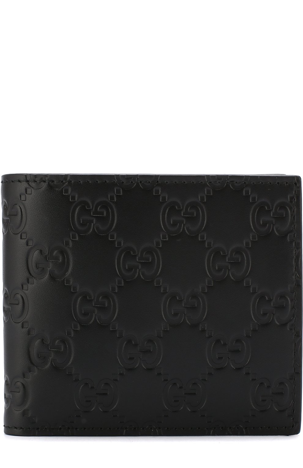 Кожаное портмоне с тиснением signature  GUCCI, арт. 365467/CWC1R, фото 1